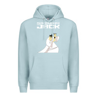 Blue Mist samurai jack Premium Hoodie - linhVisuals