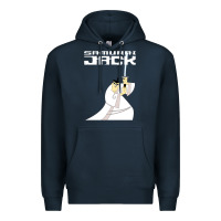 Navy samurai jack Premium Hoodie - linhVisuals