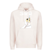Pale Pink samurai jack Premium Hoodie - linhVisuals