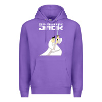 Purple samurai jack Premium Hoodie - linhVisuals