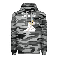 Slate Camo samurai jack Premium Hoodie - linhVisuals