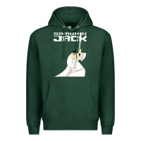Sports Green samurai jack Premium Hoodie - linhVisuals