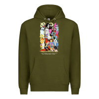 Army Green undertale Premium Hoodie - linhVisuals