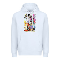 White undertale Premium Hoodie - linhVisuals