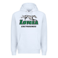 White loyola (md) greyhounds Premium Hoodie - linhVisuals