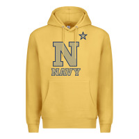 Antique Gold navy midshipmen Premium Hoodie - linhVisuals