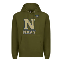 Army Green navy midshipmen Premium Hoodie - linhVisuals