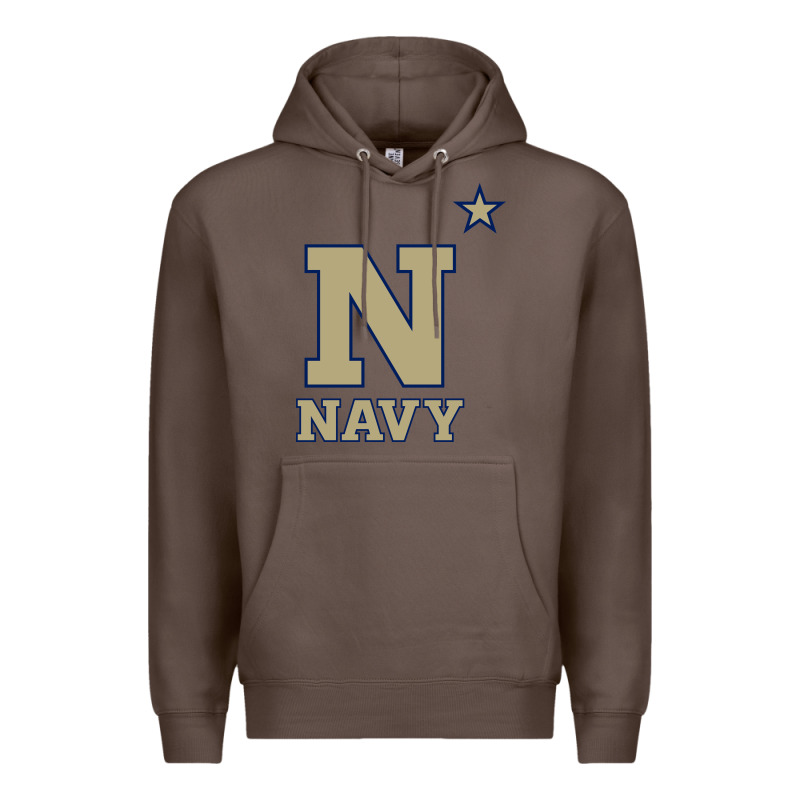 Navy Midshipmen Premium Hoodie by linhVisuals | Teevron