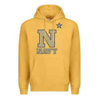 Mustard navy midshipmen Premium Hoodie - linhVisuals