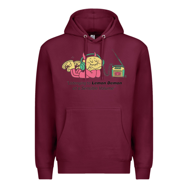 Listening To Lemon Demon Premium Hoodie by linhVisuals | Teevron