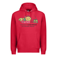 Cardinal listening to lemon demon Premium Hoodie - linhVisuals