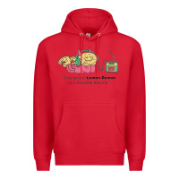 Red listening to lemon demon Premium Hoodie - linhVisuals
