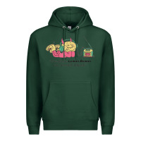 Sports Green listening to lemon demon Premium Hoodie - linhVisuals