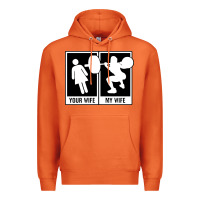 Carrot your wife my wife weightlifting Premium Hoodie - linhVisuals
