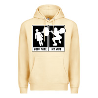 Pina Colada your wife my wife weightlifting Premium Hoodie - linhVisuals
