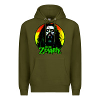 Army Green rob zombie 02 Premium Hoodie - linhVisuals