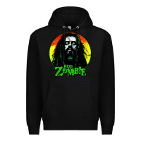 Black rob zombie 02 Premium Hoodie - linhVisuals