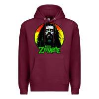Burgundy rob zombie 02 Premium Hoodie - linhVisuals