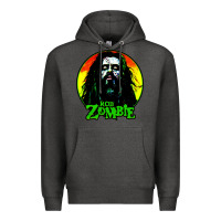 Charcoal Heather rob zombie 02 Premium Hoodie - linhVisuals