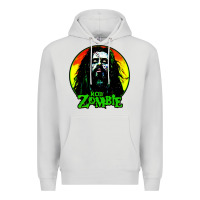 Dove Grey rob zombie 02 Premium Hoodie - linhVisuals