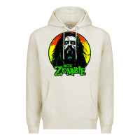 Oatmeal Heather rob zombie 02 Premium Hoodie - linhVisuals