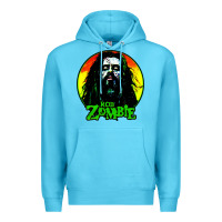 Ocean Blue rob zombie 02 Premium Hoodie - linhVisuals