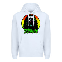 White rob zombie 02 Premium Hoodie - linhVisuals