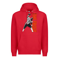 Red william perry spike Premium Hoodie - linhVisuals
