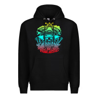 Black george clinton and parliament funkadelic müsïc Premium Hoodie - linhVisuals