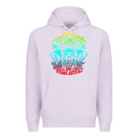 Lilac george clinton and parliament funkadelic müsïc Premium Hoodie - linhVisuals