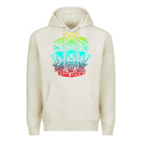 Oatmeal Heather george clinton and parliament funkadelic müsïc Premium Hoodie - linhVisuals