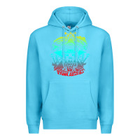 Ocean Blue george clinton and parliament funkadelic müsïc Premium Hoodie - linhVisuals