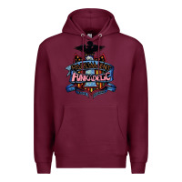 Burgundy parliament funkadelic and george clinton müsïc Premium Hoodie - linhVisuals