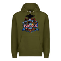 Army Green parliament funkadelic and george clinton müsïc Premium Hoodie - linhVisuals