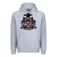 Heather Grey parliament funkadelic and george clinton müsïc Premium Hoodie - linhVisuals