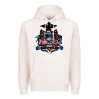 Pale Pink parliament funkadelic and george clinton müsïc Premium Hoodie - linhVisuals