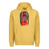 Antique Gold george clinton and parliament funkadelic müsïc Premium Hoodie - linhVisuals