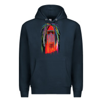 Navy george clinton and parliament funkadelic müsïc Premium Hoodie - linhVisuals