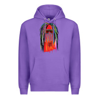 Purple george clinton and parliament funkadelic müsïc Premium Hoodie - linhVisuals