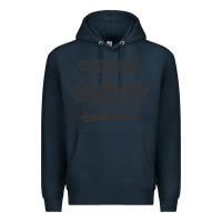 Navy george clinton and parliament funkadelic müsïc Premium Hoodie - linhVisuals