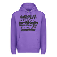 Purple george clinton and parliament funkadelic müsïc Premium Hoodie - linhVisuals