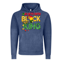Vintage Denim juneteenth black king Vintage Hoodie - BarkalooDesign