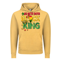 Vintage Mustard juneteenth black king Vintage Hoodie - BarkalooDesign