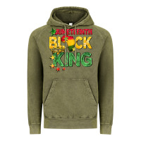 Vintage Olive juneteenth black king Vintage Hoodie - BarkalooDesign