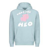 Blue Mist what the heo Premium Hoodie - linhVisuals