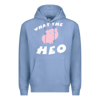 Colony Blue what the heo Premium Hoodie - linhVisuals