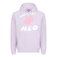 Lilac what the heo Premium Hoodie - linhVisuals