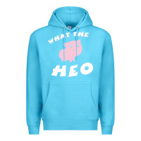 Ocean Blue what the heo Premium Hoodie - linhVisuals