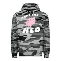 Slate Camo what the heo Premium Hoodie - linhVisuals