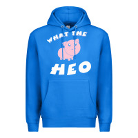True Royal what the heo Premium Hoodie - linhVisuals